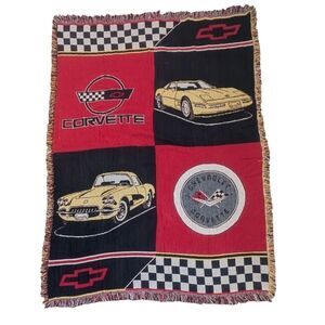 Chevrolet Corvette Tapestry/Throw Blanket | 68" x 50"